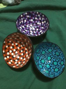 CUENCOS ESTÉTICOS DE CÁSCARA DE COCO CON PRECIO BARATO PARA DECORACIÓN DEL HOGAR - Product Image 4