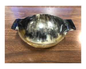 Bol à pâte en corne ovale en forme de corne de buffle naturel ou de corne de boeuf bol de vaisselle bol à fruits décoratif en gros petit créatif - Product Image 1