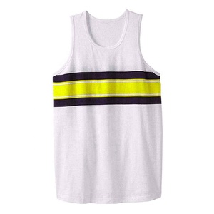 Couleurs personnalisées 94% coton 6% Spandex débardeur sans manches pour hommes coupe décontractée multi-usages musculation vêtements de sport Stringer - Product Image 2