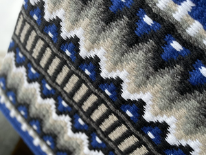 Couverture de selle Western Show Horse Design néo-zélandais Couverture de selle en laine faite à la main Top Tapis de selle en laine Taille - Product Image 5