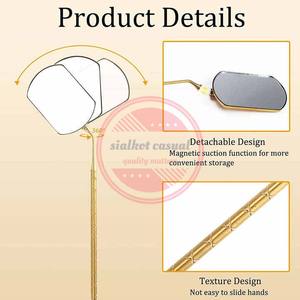 Espejo de pestañas Espejo de extensión de pestañas Espejos de acero inoxidable de alta calidad - Product Image 2