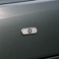 Emblème de voiture personnalisé en métal, badge argenté chromé noir émaillé, emblèmes de voiture sur mesure, emblèmes automobiles, badge métallique pour voiture
