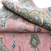 Handmade Modern Oushak Design Premium Hand Knotted Wool Carpets Area Rugs Non-Slip Washable Eco-Friendly Soft Comfortable