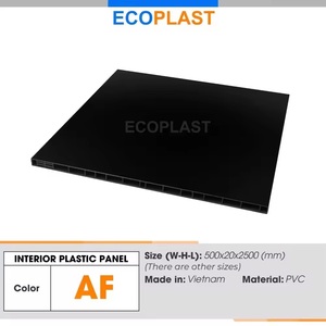Venta caliente ECOPLAST PVC Paneles de plástico interiores Tamaño personalizado Multicolor Moderno Mínimo Dormitorios Salas de estar Armarios - Product Image 3