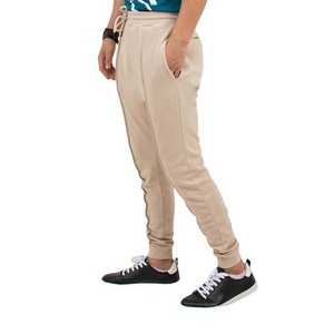 Venta al por mayor de pantalones de chándal casuales de algodón personalizado transpirable con bolsillo de cintura alta ropa de calle de los hombres pantalones Joggers Pantalones Color sólido - Product Image 2