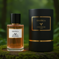 Convivium Paris France 50ml Exotica Parfum Liquide Floral Unisexe Extrait de Parfum avec une Fragrance Extravagante Longue Durée