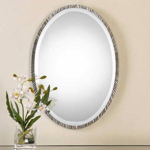 Miroir mural ovale personnalisé tendance, décoration de la maison, hôtel, salon, chambre à coucher, couloir, décoration murale, miroir de maquillage - Product Image 2