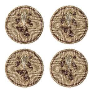 Top Selling Seed Beads <b>Coaster</b> Pure Handmade Seed Beads <b>Coaster</b> Tea Coffee <b>Wine</b> ETC Beaded <b>Coaster</b> Unique Designs - Product Image 3