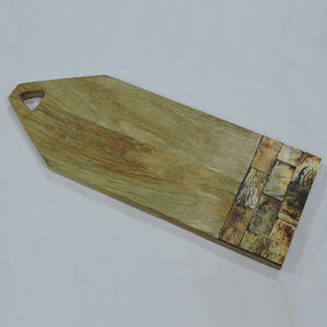Planches à découper en bois bloc fin Grain planche à découper cuisine en bois personnalisé boîte chaude Wrap Logo personnalisé temps pièce d'emballage - Product Image 4