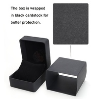 Boîte à montre personnalisée pour hommes et femmes, emballage de marque de montre avec logo OEM, coffret de rangement cadeau, boîte de présentation de montre personnalisée