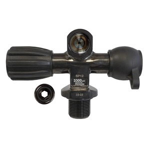 Vanne de collecteur double DIN pour plongée sous-marine, pour connexion de deux bouteilles - Product Image 2