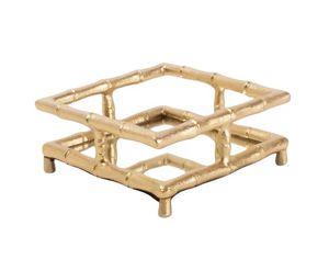 Boîtes à mouchoirs en métal au nouveau look abordable avec des éléments dorés au design attrayant pour les décors haut de gamme de la maison ou du bureau - Product Image 3