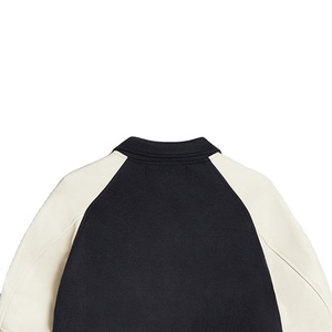 แจ็คเก็ตวาร์ซิตี้รุ่นใหม่ล่าสุดสำหรับผู้ชาย ออกแบบเองได้ แจ็คเก็ตเบสบอลชาย แขนหนัง แจ็คเก็ตเลตเตอร์แมนสำหรับเล่นกีฬา CP-MLJ-09 - Product Image 5