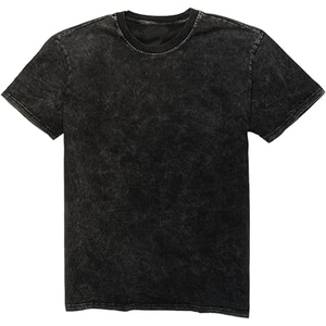 Camiseta Formal Personalizada con Logo, de Algodón, Oversize, Estampado Digital, Verano, con Letras, Lavada, para Hombre, Cuello Alto, Manga Corta - Product Image 1