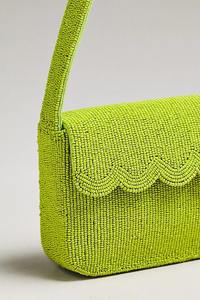 Bolso de Mano de Lujo Hecho a Mano con Cuentas de Vidrio Multicolores y Algodón, Bolso de Moda para Mujeres y Niñas, Artículos de Regalo al por Mayor HO-11 - Product Image 4