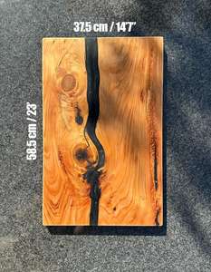 Planche à découper et plateau de service en bois Forme rectangulaire durable 12mm d'épaisseur - Product Image 1