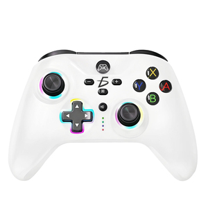 จอยสติ๊กไร้สายแบบ Dual Pad RGB พร้อมไฟเรืองแสง ปุ่มควบคุมแบบตั้งโปรแกรมได้ รองรับการเล่นเกมสำหรับ Switch และอุปกรณ์อื่นๆ - Product Image 3