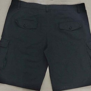 Pantalones cortos de algodón para golf informales en blanco de color sólido para hombre, pantalones cortos de verano con logotipo personalizado, éxito de ventas directo de fábrica - Product Image 2