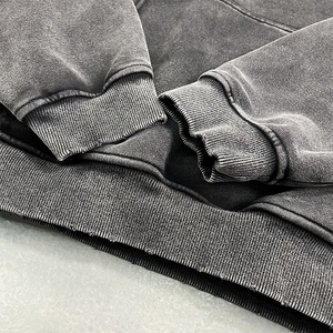 Producto al por mayor, paños con hombros caídos, jersey para hombre, sudaderas con capucha en blanco de gran tamaño y peso pesado personalizadas, alta calidad - Product Image 3