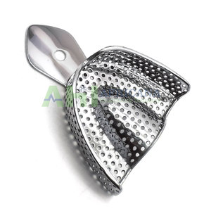 Hot Sale <span class=keywords><strong>Pakistan</strong></span> Fabricage Handleiding Van Hoge Kwaliteit Ce Gecertificeerde Ergonomische Grip Tandheelkundige Chirurgische Instrumenten Afdruk Trays - Product Image 2