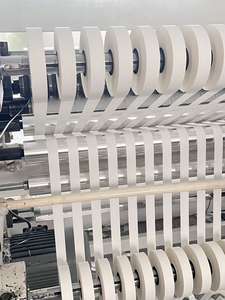 Maßgefertigte Manuelle Papierband-Umreifungsmaschine Dickes Weißes Recycelbares Heißschmelz-Bargeld-Bündelungsgerät - Product Image 6