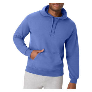 เสื้อฮู้ดดี้หนานุ่มสำหรับฤดูหนาว พิมพ์โลโก้และลายตามสั่ง แขนยาว ผ้าฝ้าย 100% ระบายอากาศได้ดี เป็นมิตรกับสิ่งแวดล้อม ดีไซน์มีกระเป๋า - Product Image 2