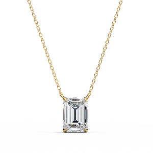 Magnifique pendentif pour femme en or 18 carats avec diamants de laboratoire et breloques en diamant - Product Image 5