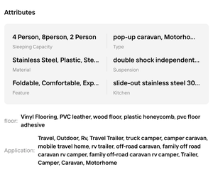 El mejor!! Autocaravanas Keystones RV Springdale 2024 2023 en Venta, Disfrute a Todo Pleno de la Experiencia al Aire Libre con Autocaravanas al Por Mayor con Descuento - Product Image 5