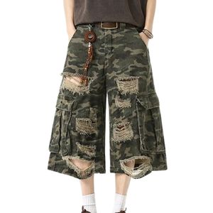 <b>Y2k</b> 100% Cotton High Quality Washed Breathable Denim <b>Shorts</b> Hip Hop Streetwear Distressed Jeans <b>Shorts</b> - Product Image 6