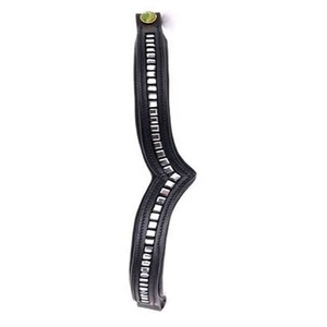 Banda de cejas de brida de caballo de cuero de calidad moderna Banda de cejas de cristal de diseño elegante Todos los tamaños a precio al por mayor Hecho a mano Nuevo personalizado - Product Image 3