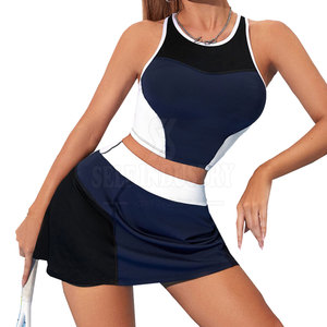 Uniforme de Tenis Personalizable de Alta Calidad para Mujer, 100% Poliéster Transpirable, Último Diseño Disponible a Precios de Mayoreo - Product Image 1