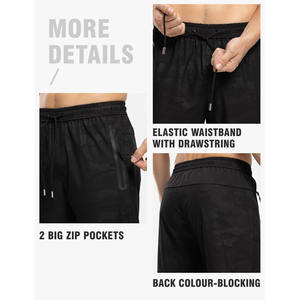 กางเกงขายาวผู้ชายยอดนิยม สตรีทแวร์ จ็อกเกอร์ พิมพ์โลโก้ตามสั่ง กางเกงฟิตเนสผู้ชาย ผ้าฝ้ายฟลีซ น้ำหนักเบา - Product Image 5