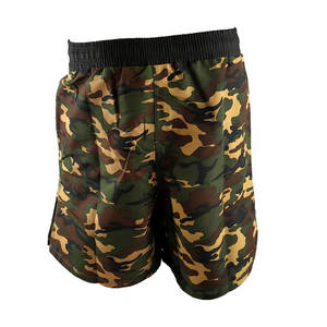 Pantalones cortos MMA con tela de poliéster duradera y paneles de malla transpirable para entrenar pantalones cortos MMA profesionales - Product Image 4