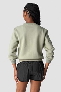Sudaderas con Capucha para Mujer al por Mayor, Personalizadas con Logotipo Bordado, de Algodón Francés de Gran Tamaño, Cuello Redondo Informal - Product Image 5