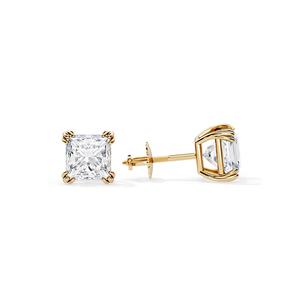 Princess Cut VS1 White Lab Grown 6 mm Diamond Stud Pendiente Mujer antigua Joyería CVD/HPHT Diamond Stud Pendiente - Product Image 1