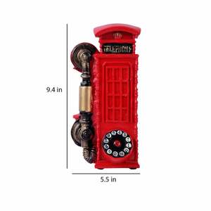 Phonebooth Résine Léger Contemporain Table Top Accent Élégant Salon Décor À La Maison Accessoire - Product Image 3