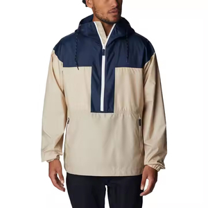 Premium Quality New Fashion Men <b>Waterproof</b> Half Zipper Windbreak <b>Jacket</b> With <b>Long</b> Sleeves Windbreaker <b>Jacket</b> for Men - Product Image 1