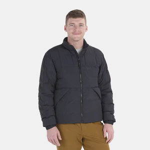 Doudoune à capuche légère pour homme, isolée et chaude pour temps froid - Product Image 1