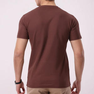 Camiseta de verano para hombre de alta calidad Premium Casual cuello redondo manga corta poliéster 100% Formal de punto de alta calidad cómodo - Product Image 4