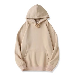 Hombres desgastado bordado personalizado de alta calidad de cara completa Pull over sudaderas con capucha - Product Image 4