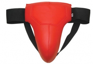 Tốt nhất đấm bốc bảo vệ háng Rex da đỏ bụng người đàn ông làm bằng PU thể thao bảo vệ háng - Product Image 4