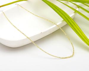 Collar de cuentas de diamantes amarillos hecho a mano facetado Rondelle Bead 100% diamante Natural 925 plata esterlina oro joyería regalo para ella - Product Image 2