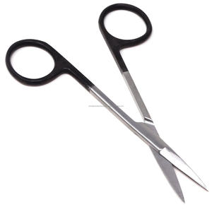 Tijeras Iris Rectas de Acero Inoxidable, Kit Quirúrgico Oftálmico Microquirúrgico, Manual, para Clínica ORL y Hospital, Certificado CE ISO13485 - Product Image 1