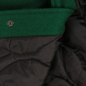 แจ็กเก็ตแบบเปิดลงมีปกเสื้อแจ็กเก็ตบอมเบอร์มีตัวอักษรปักลายสุดชิคแจ็กเก็ตเบสบอลตัวอักษรสำหรับผู้ชายวิทยาลัย - Product Image 6