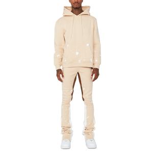 ชุดวิ่งขนแกะมีฮู้ดสำหรับผู้ชายชุดวอร์มวิ่งขนแกะมีฮู้ดผ้า100% ระบายอากาศได้ดีใส่ฤดูร้อนโลโก้ได้ตามต้องการ - Product Image 1