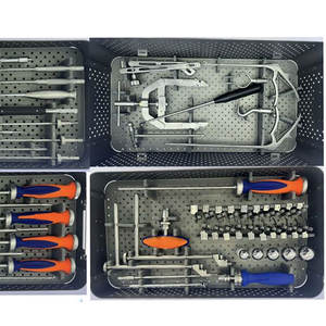 ชุดเครื่องมือผ่าตัดกระดูกสันหลังคุณภาพสูงสำหรับข้อสะโพก ระบบ 6.0 มม. ชุดเครื่องมือระบบสกรูกระดูกสันหลังแบบ Pedicle ผลิตตามสั่ง - Product Image 5