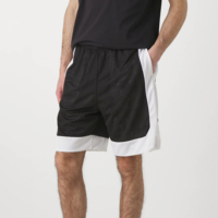 Pantalones Cortos de Béisbol de Malla Unisex para Hombre, Color Sólido, Cintura Alta, Cierre Elástico, Secado Rápido, Transpirables, Ropa de Entrenamiento para Adultos