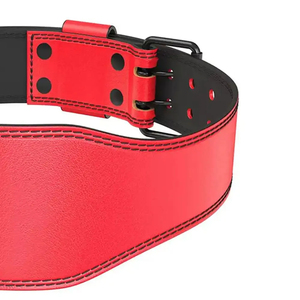 Ceinture de musculation respirante et personnalisable de haute qualité 2026 en cuir véritable et design durable - Product Image 4