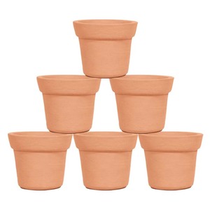 Maceta de terracota de 4 pulgadas sin contenedor de plantas de bandeja inferior - Product Image 3