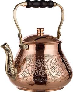 Copper Kettle elegant heritage accessory complements stylish kitchens creating <b>inviting</b> tea moments nightly - Product Image 4